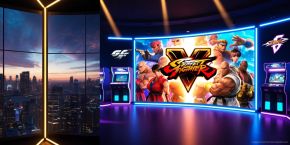 Capcom Lights Up the Screen: Street Fighter 6's Cinematic Promo Launch and Character Unveil Logo