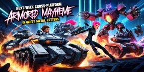 Next-Week Cross-Platform Armored Mayhem Unleashed Logo