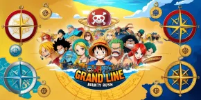 Navigating the Grand Line: Strategic Mastery in One Piece: Bounty Rush Logo