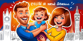 Renewed Laughter: London Family Comedy Set for a New Season Logo