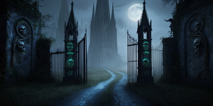 Shadowed Passages: A Strategic Journey Through the Gates of Oblivion Logo