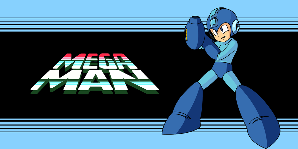 Mega Man game logotype