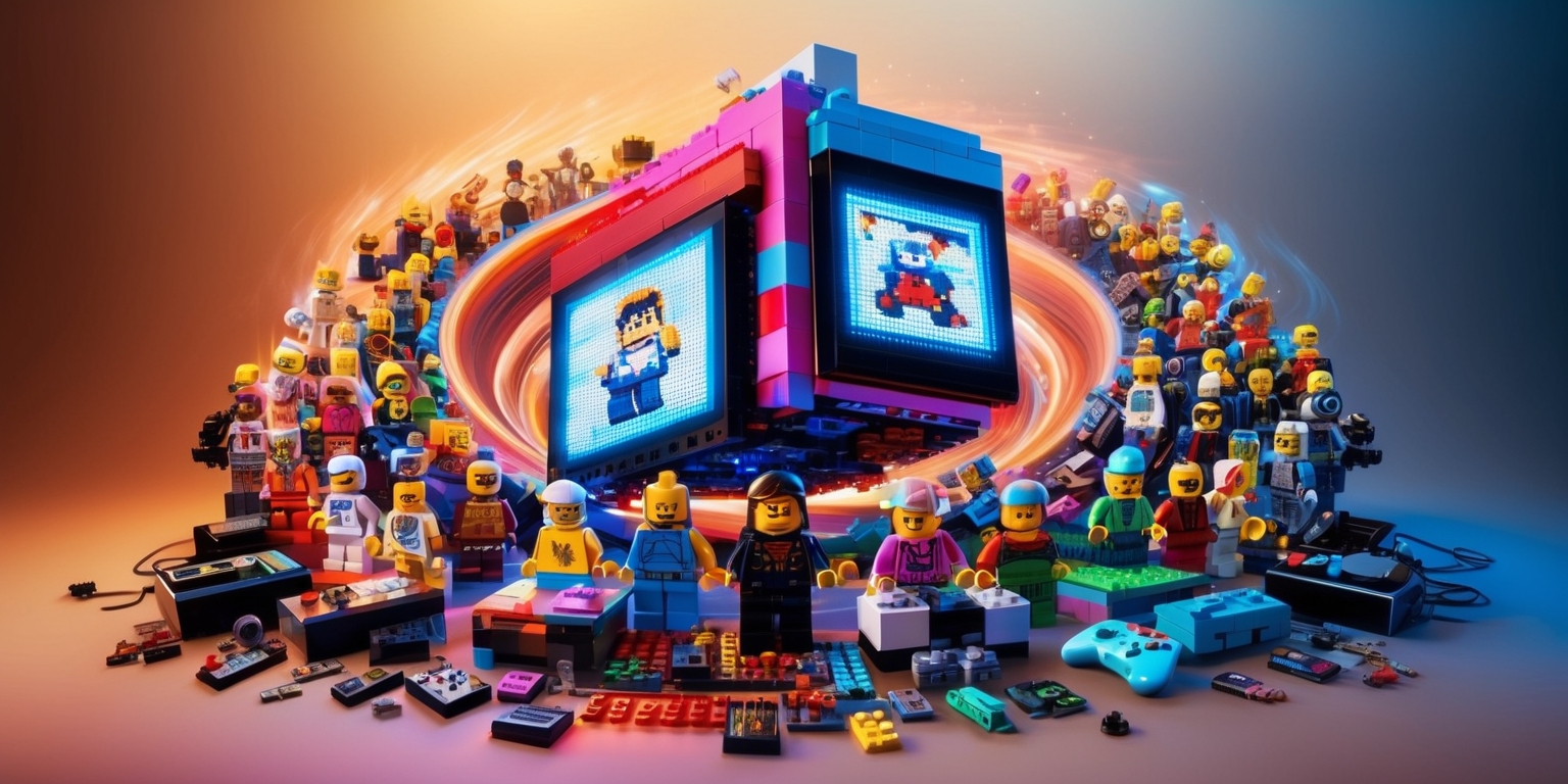 A Fusion of Nostalgia and Innovation: The Ultimate Lego Gaming Tribute