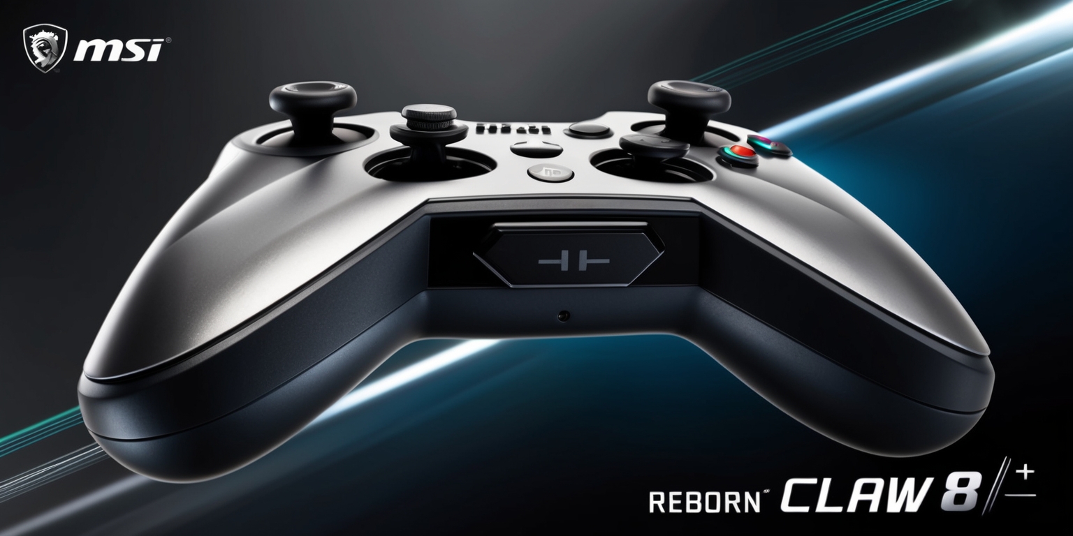 MSI Claw 8 AI+ Reborn: Merging Power, Aesthetics, and Ergonomics in Handheld Gaming