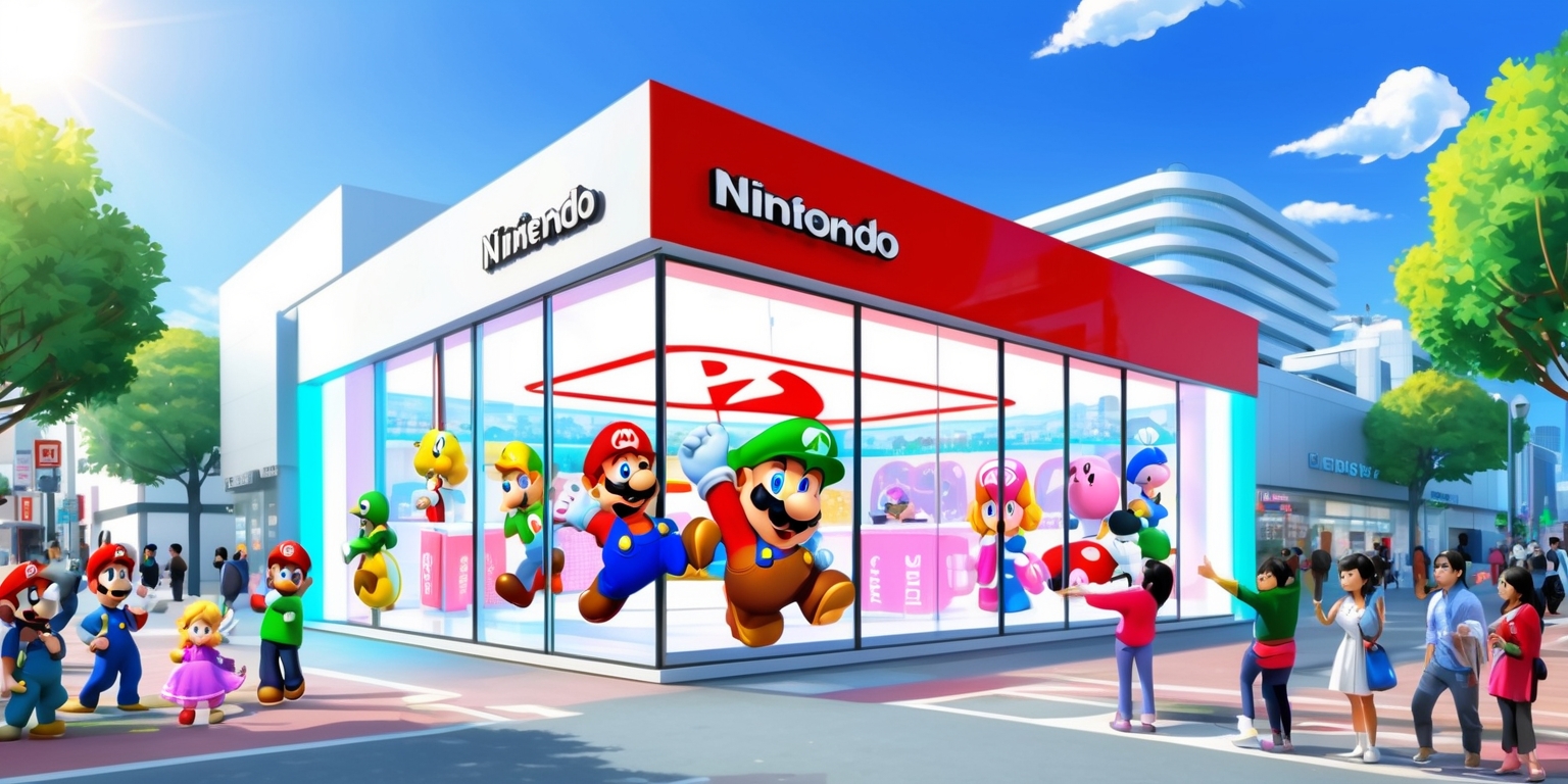 Nintendo Pioneers New Retail Era in Japan with Upcoming Fukuoka Store
