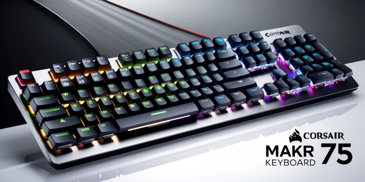 Corsair MAKR 75: A Modular Revolution in Gaming Keyboard Design